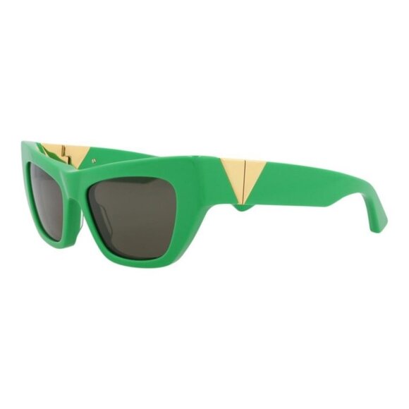 Bottega Veneta Womens Cat Eye Green Green Green Fashion Designer Eyewear - Picture 1 of 3